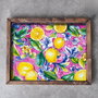 Aberto Design Bandeja REF042 Multicolor en Madera Maciza
